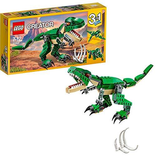 LEGO Creator - Grandes Dinosaurios, juguete 3 en 1 con el que puedes construir muÃ±ecos de un Triceratops, un Pterodactilo o un T-Rex (31058)